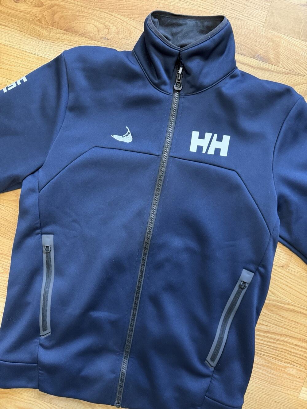 Nantucket Helly Hansen Authentic HP Fleece 2.0 Winter Jacket Navy Blue Medium